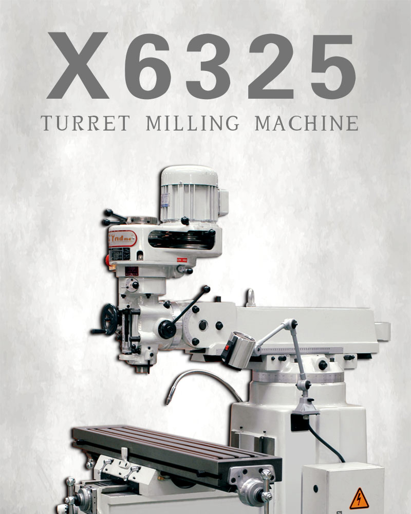 Turret milling machine X6325(图1)